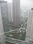 Blick auf Tokio von der Rathausplattform