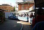 Mit der Touristenbahn durch Locarno